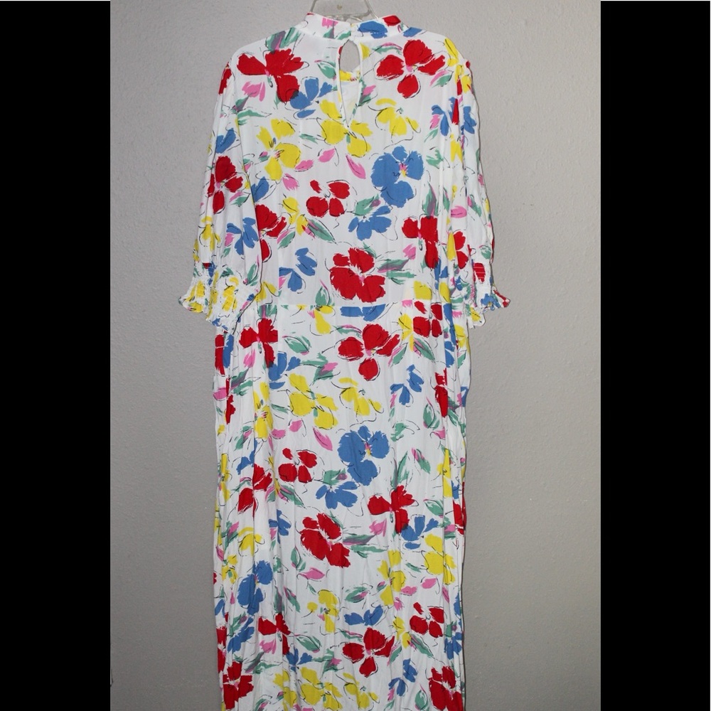 Rixo X Target Floral Watercolor Ruffle Midi Dress - Picture 5 of 5
